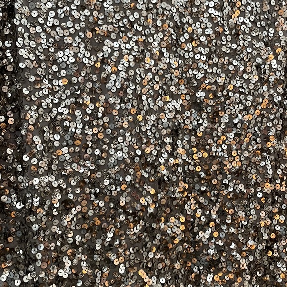 VINCE | Sleeveless Gold Sequin Blouse - Picture 8 of 12